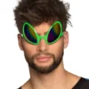 Alien solbriller, grøn