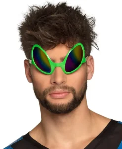 Alien solbriller, grøn