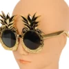 Ananas solbriller, guld