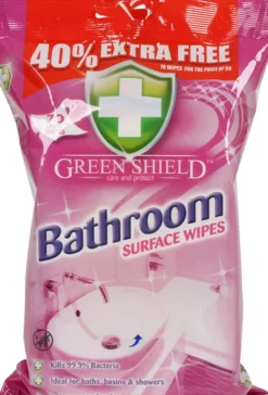 Badeværelses-wipes 70-pak