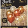Ballon buket guld-kobber