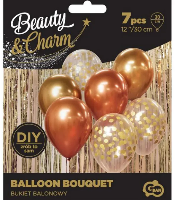 Ballon buket guld-kobber