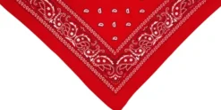 Bandana tørklæde, rødt
