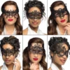 Blonde-maske sort