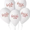 Bride to be ballon 5-pak