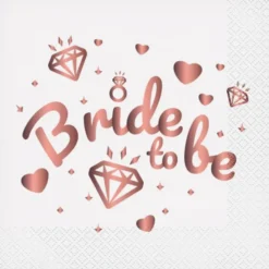 Bride to be servietter 20-pak