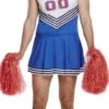 Cheerleader kostume mand