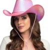 Cowboyhat pink perlemor