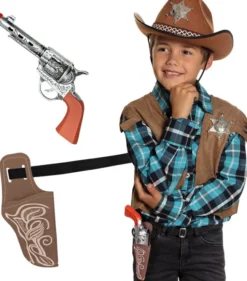 Cowboy pistol sæt til børn