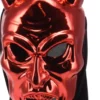 Djævel maske, rød