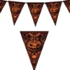 Flagguirlande Gothic græskar 3m