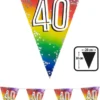 Flagguirlande 40, 6 m