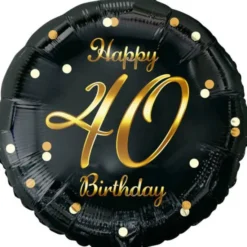 Folieballon Happy 40 Birthday