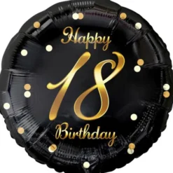Folieballon Happy 18 Birthday