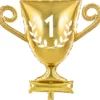Folieballon pokal guld