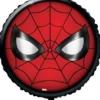 Folieballon Spiderman ansigt