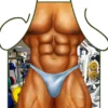 Forklæde bodybuilder