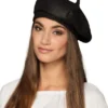 Fransk baret hat, sort