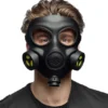 Gasmaske plast, sort