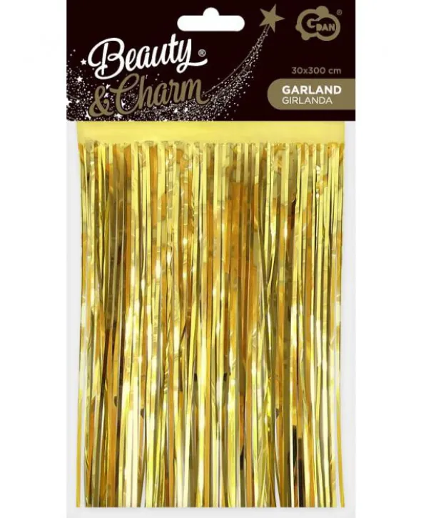 Guirlande lametta, guld