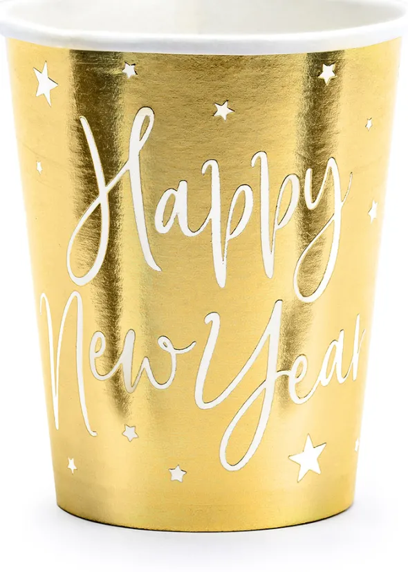 Happy New Year papkrus 6-pk