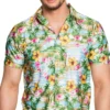 Hawaii skjorte hibiscus, XL