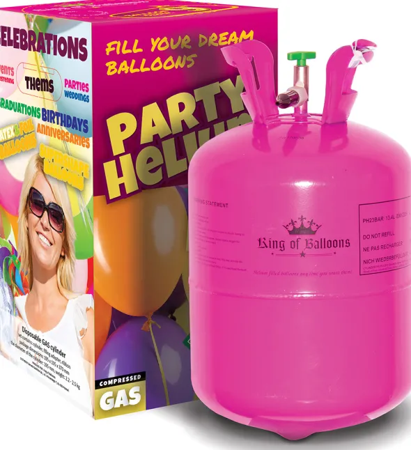 Helium til 30 balloner