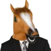 Hestehoved maske