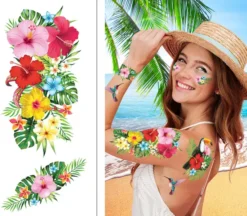 Hibiscus blomster tatoveringer