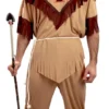 Indianer mand kostume, one size