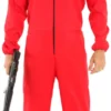 Jumpsuit med hætte og maske