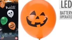 LED balloner Halloween 3-pk