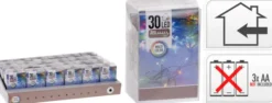Lyskæde multifarvet 30 LED