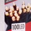 Lyskæde varm hvid 100 LED