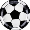 Paptallerken fodbold 6-pak