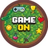 Paptallerken Game On 6-pak