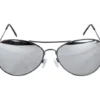 Pilot solbrille spejlglas, grå