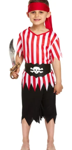 Pirat kostume, 7-9 år