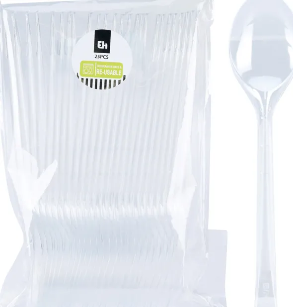 Plastik bestik, skeer 25-pak
