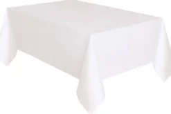 Plastikdug hvid 137x274 cm