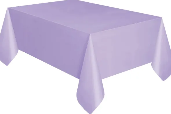 Plastikdug lys lilla 137x274 cm