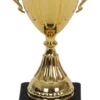 Pokal på fod 20 cm, guld