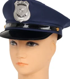 Politi hat, justerbar