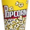 Popcorn-bæger, plast