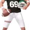 Quarterback kostume onesize