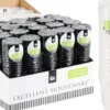 Shotglas sort/hvid 20-pak