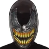 Sort alien maske, plast