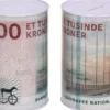 Sparedåse 1000 kr seddel