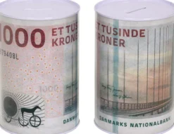 Sparedåse 1000 kr seddel