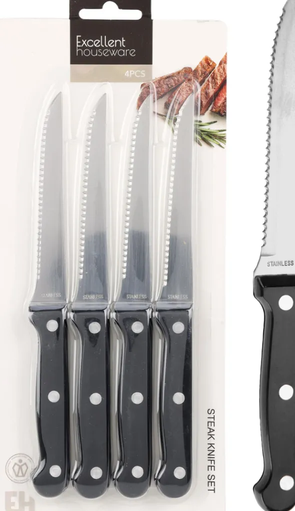Steakknive 4-pak